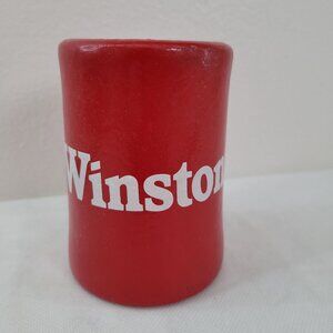 Vintage 1979 Winston Can Koozi Model KKH Beverage Can Holder Red Beer Kozi Cozy